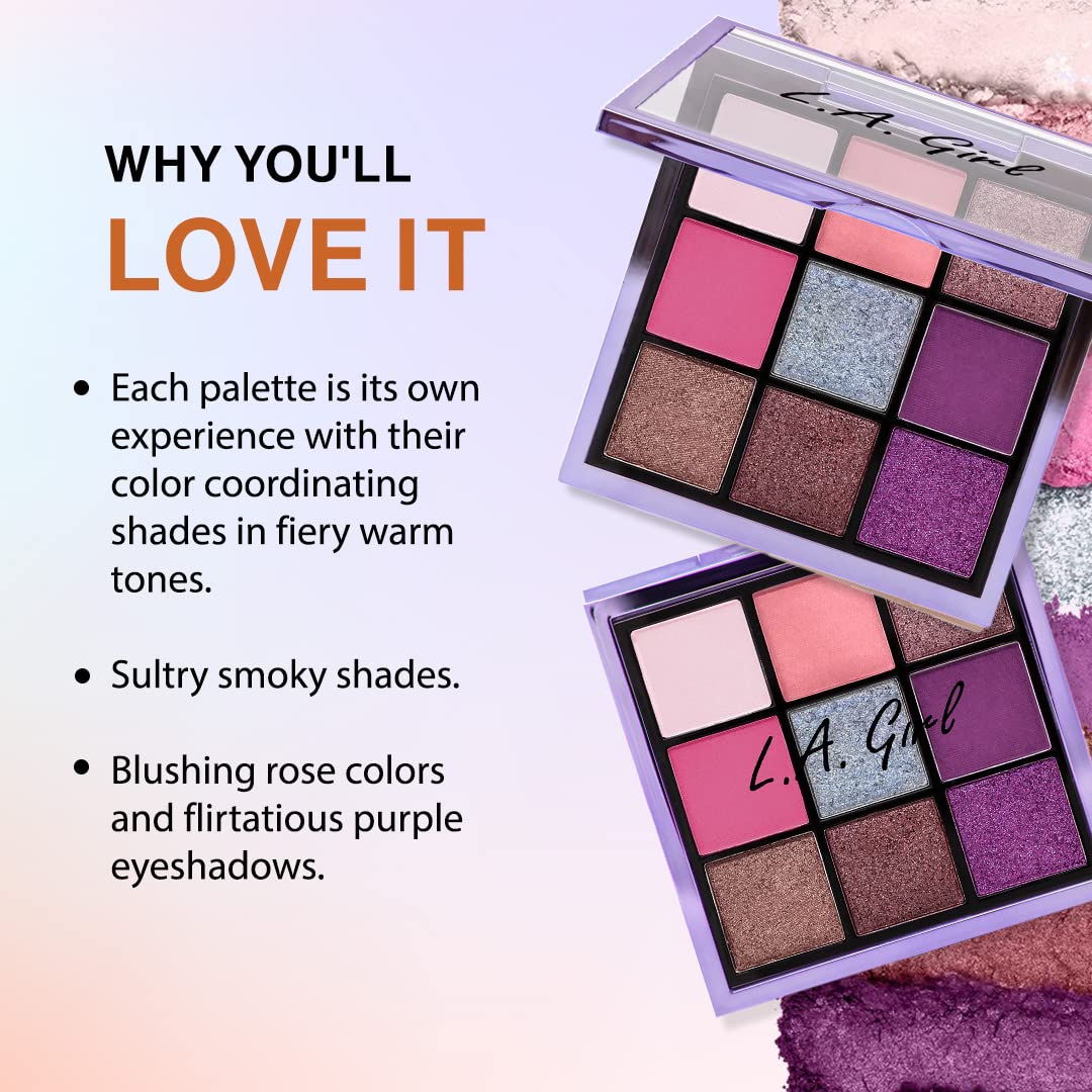 LA Girl Eyeshadow Palette playtime