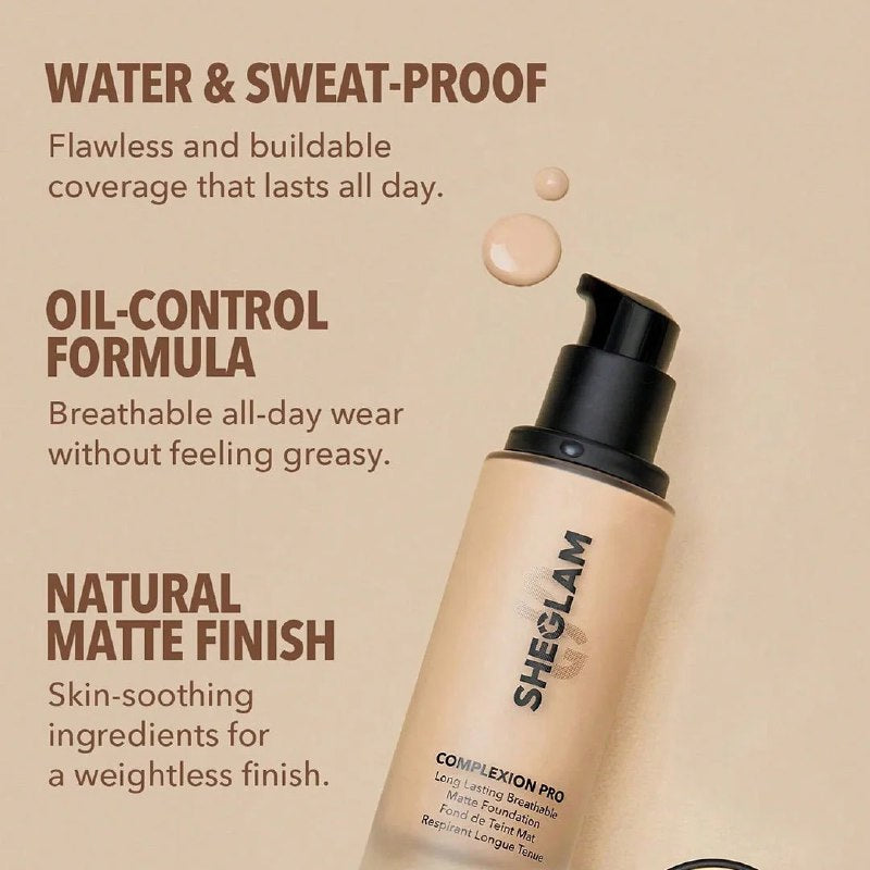 SHEGLAM Matte Foundation