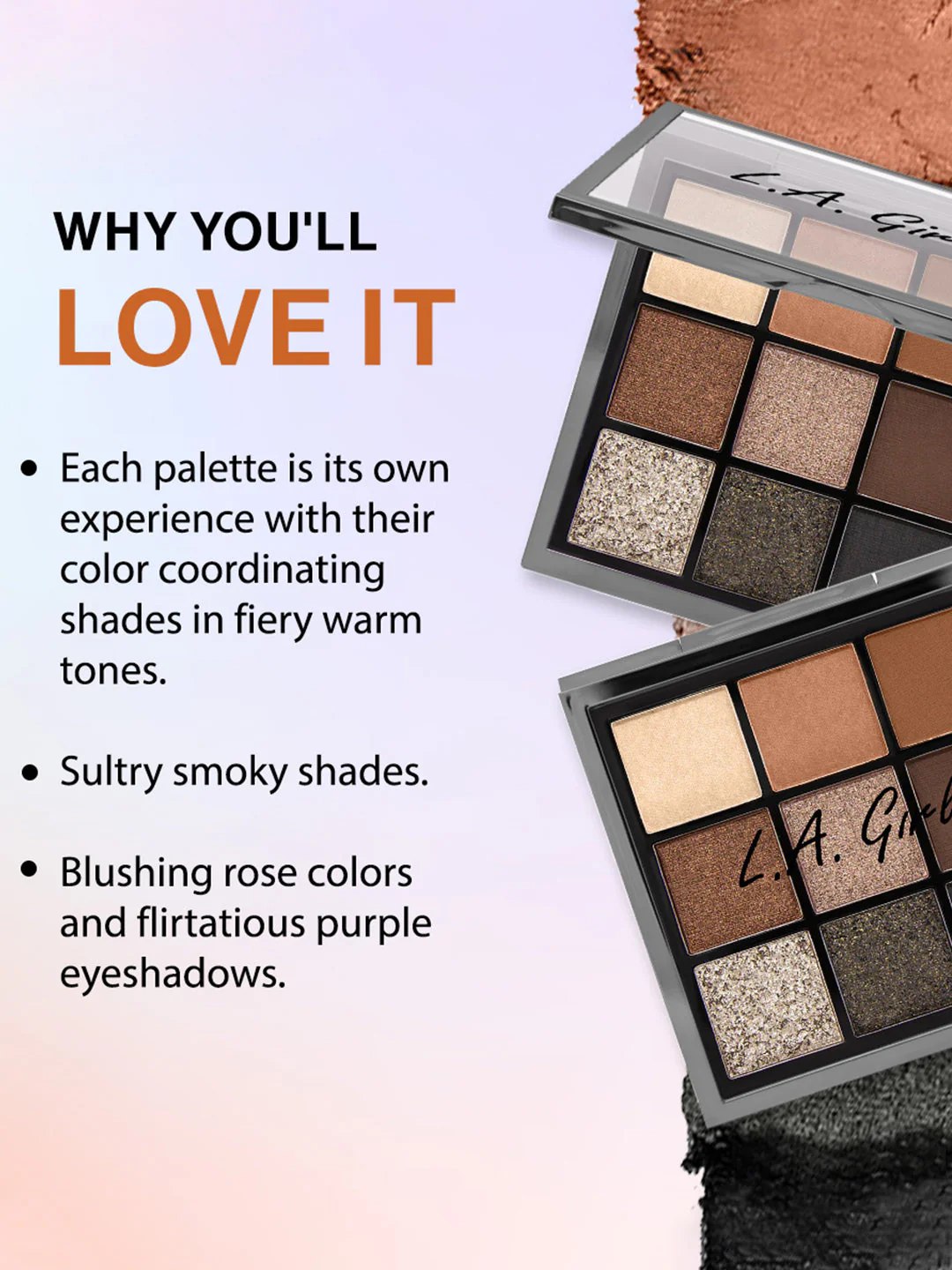 LA Girl Eyeshadow Palette downplay