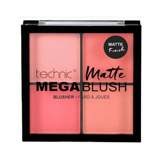 Technic Mega Blush Palette Matte - 4 colours