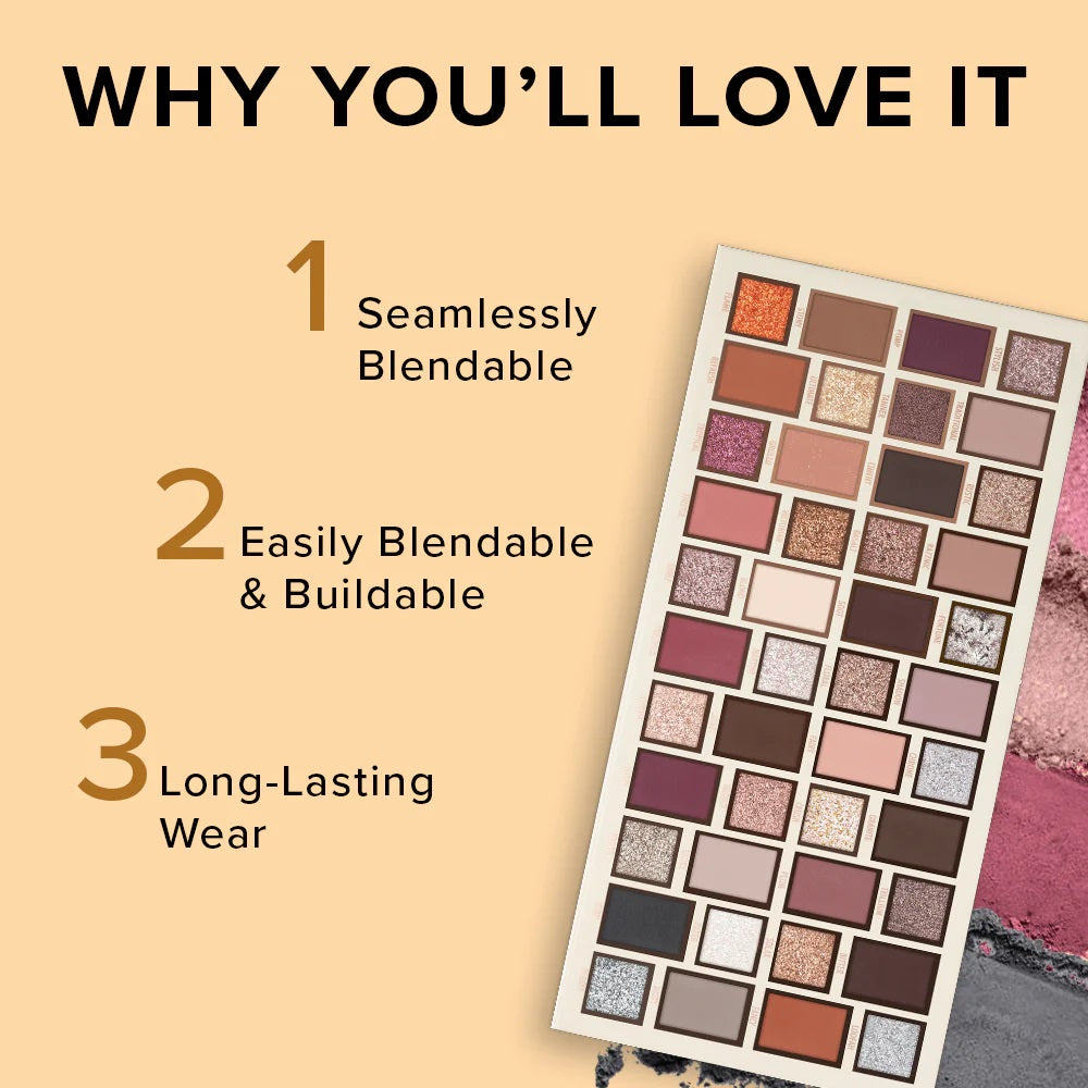 لوحة ايشادو العيون برو كرييشنز ذات 44 لونًا - كاركتر