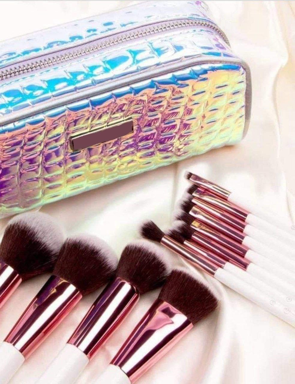 مجموعة فرش مكياج بي إتش كوزمتكس – 12 قطعة