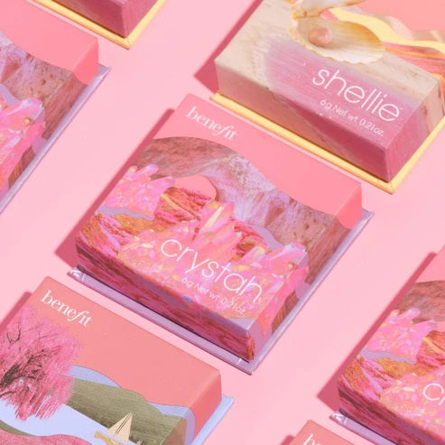 Benefit Silky Soft Powder Blush - Crystah