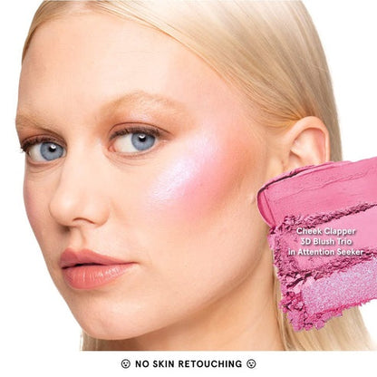 Patrick Cheek Clapper 3D Blush Trio Palette