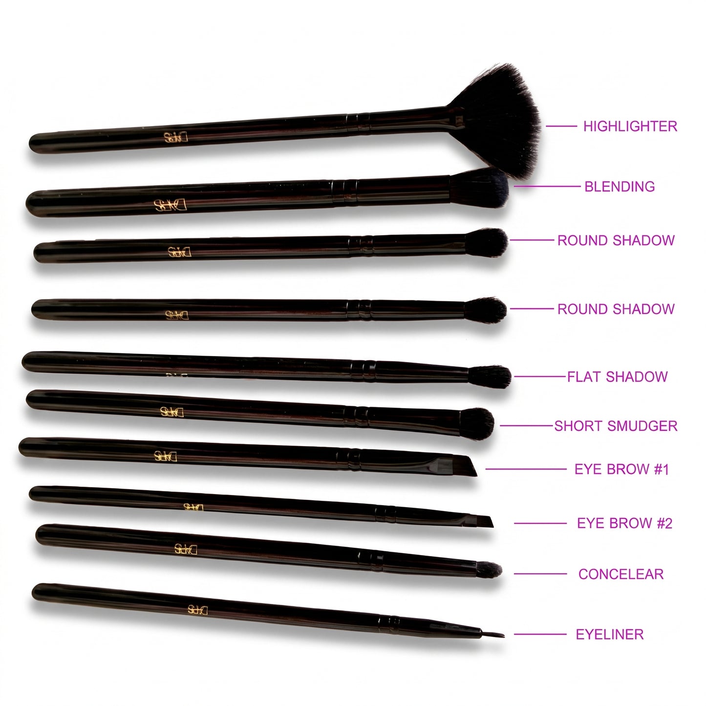 Dars Make Up Brush Set (15Pcs)