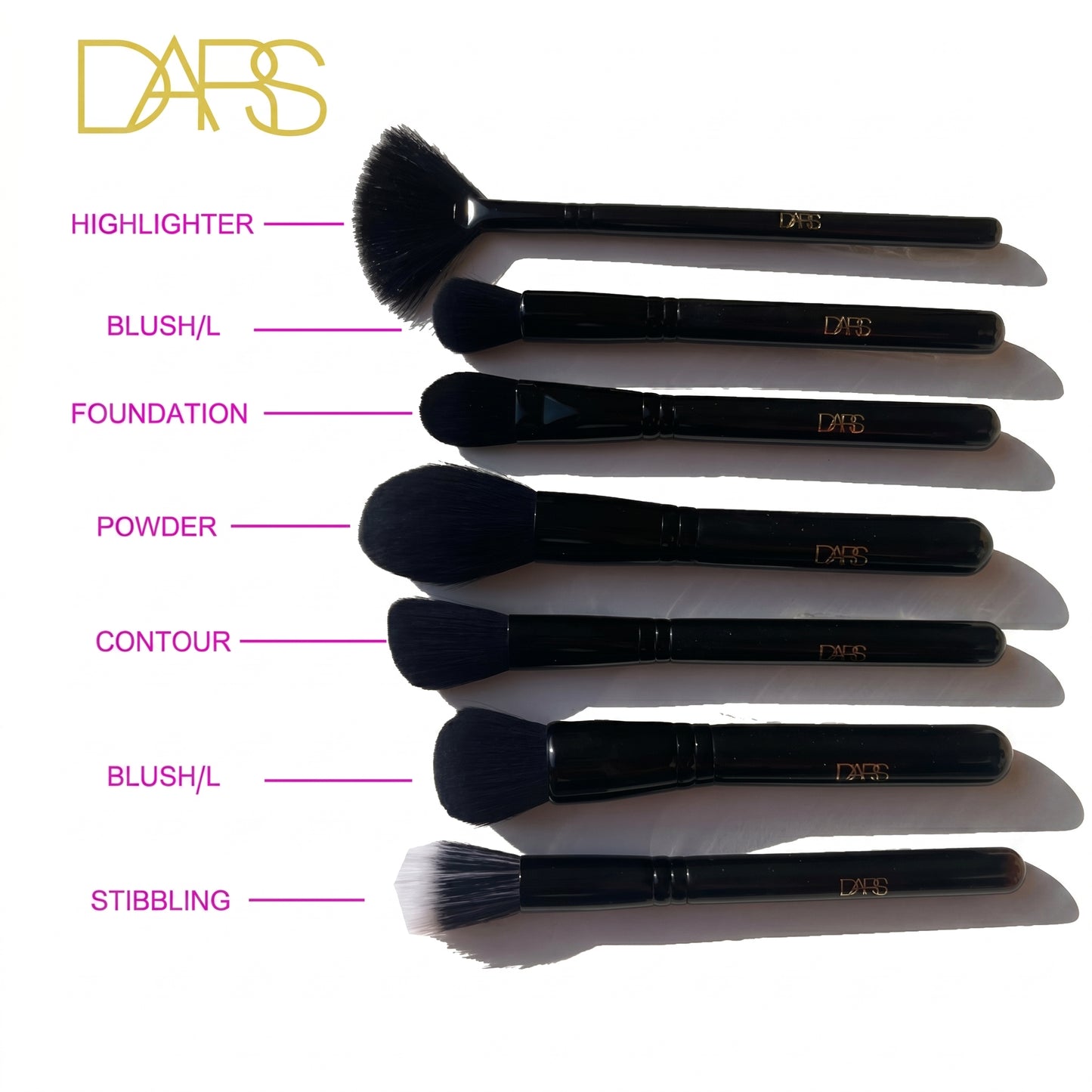 Dars Make Up Brush Set 20Pcs