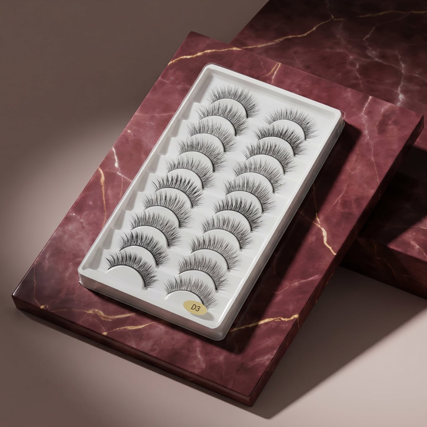 3D Eyelashes Set (10 Pairs)