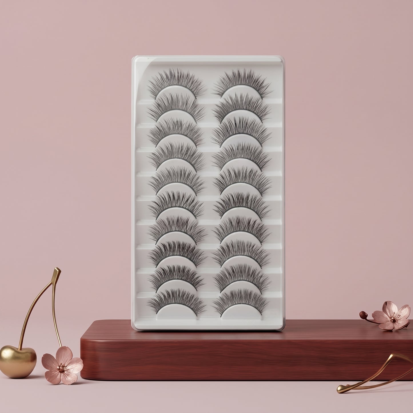 3D Eyelashes Set (10 Pairs)