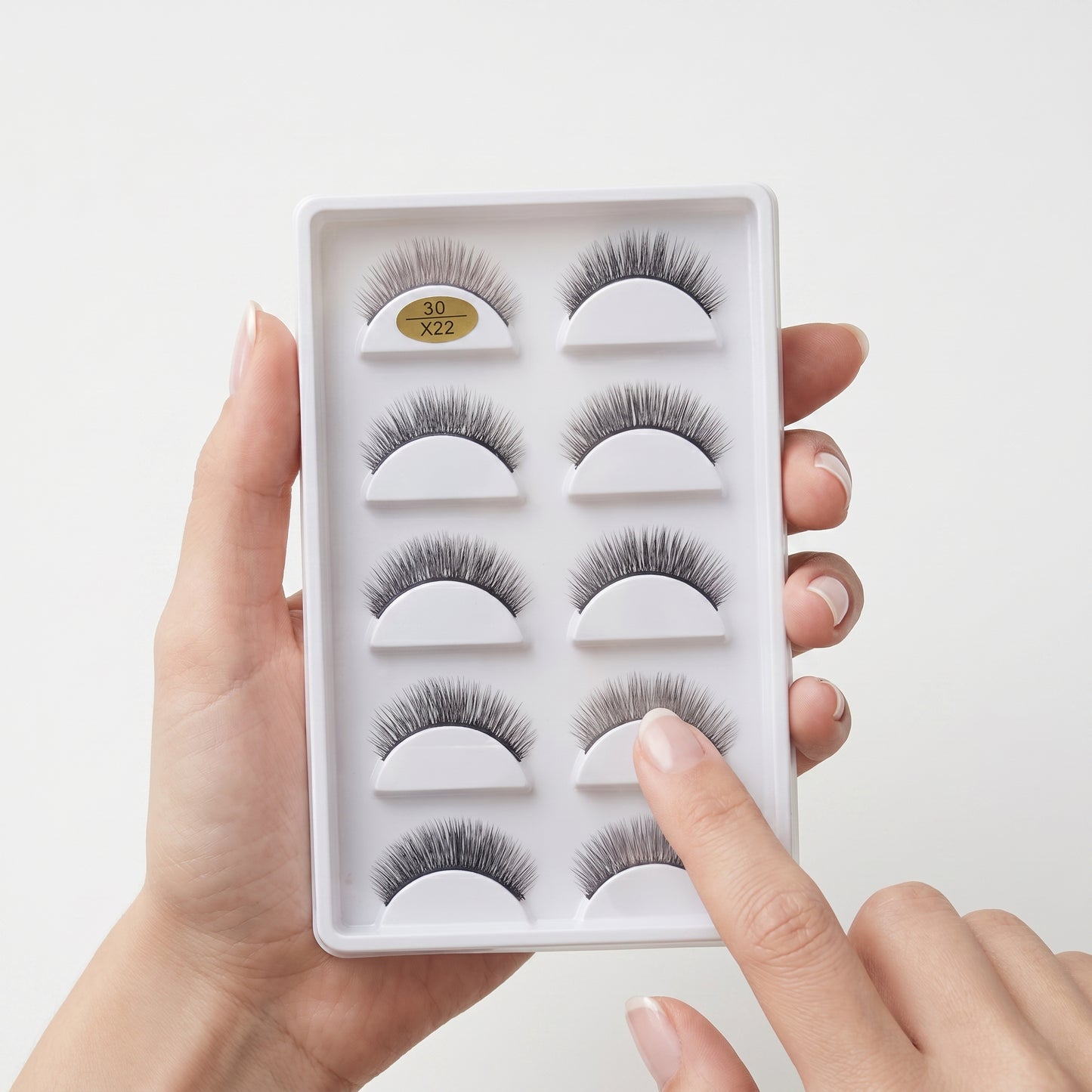 3D False Eyelashes Set (5 Pairs)