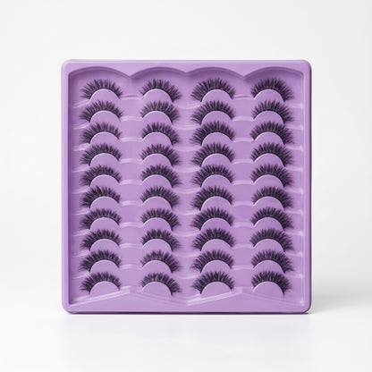3D  Eyelashes Set (20 Pairs)