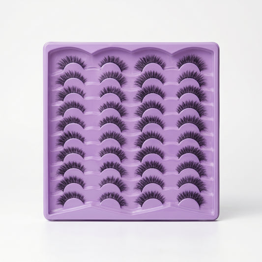 3D  Eyelashes Set (20 Pairs)