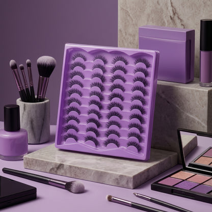 3D  Eyelashes Set (20 Pairs)