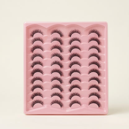3D  Eyelashes Set (20 Pairs)