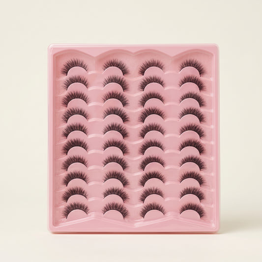 3D  Eyelashes Set (20 Pairs)