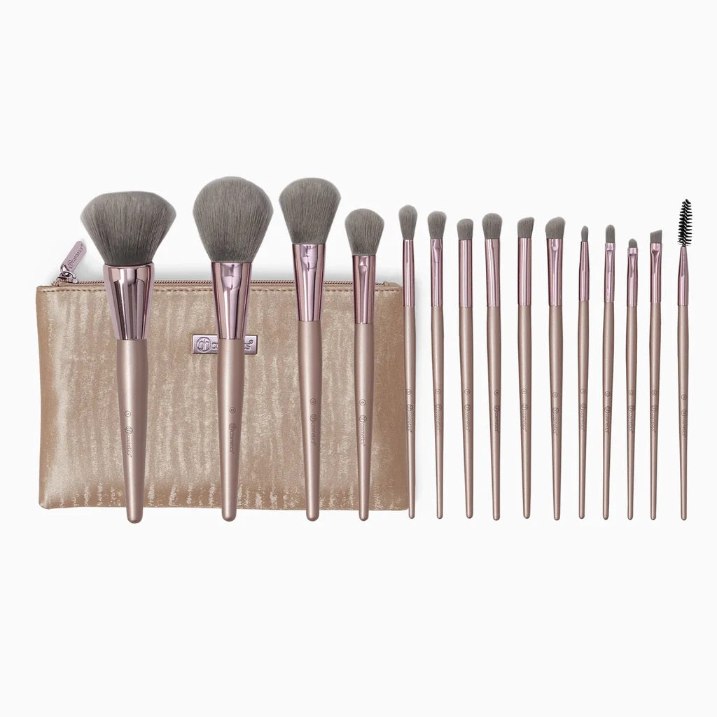 BH Cosmetics Makeup Brushes Set - 15 Pieces