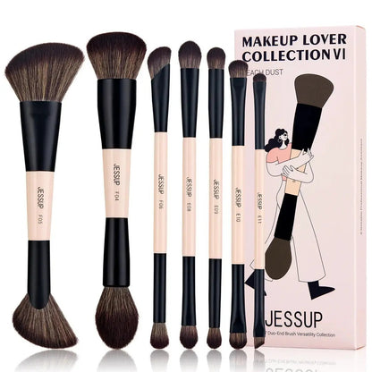 Jessup Duo-End Brush Versatility Collection 7pcs T600