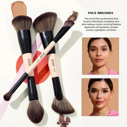 Jessup Duo-End Brush Versatility Collection 7pcs T600