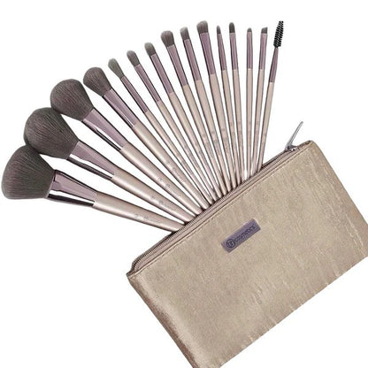 BH Cosmetics Makeup Brushes Set - 15 Pieces