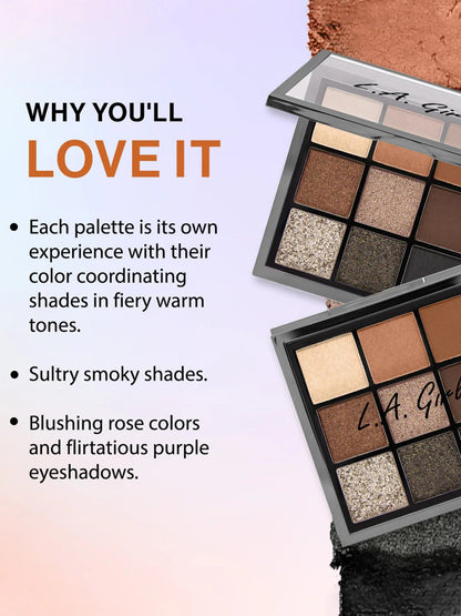 LA Girl Eyeshadow Palette  downplay