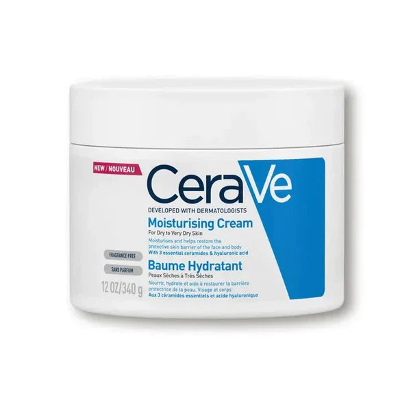 Cerave Moisturizing Cream For Dry Skin (340g)