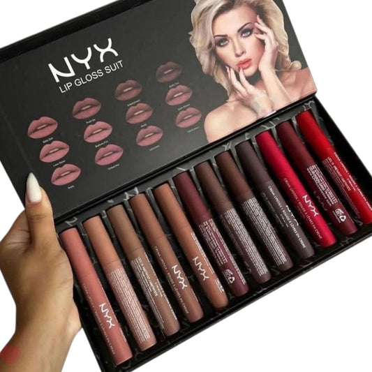 NYX  Lipstick 12 Color MATTE GLOSS