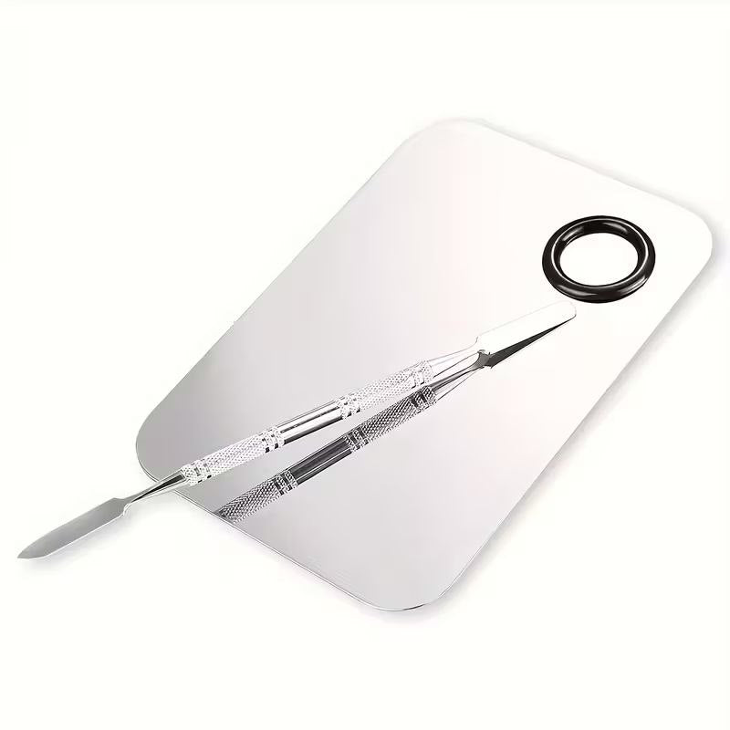 Makeup Mixing Palette,  Stainless Steel