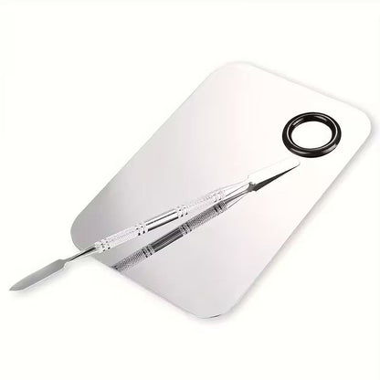 Makeup Mixing Palette,  Stainless Steel