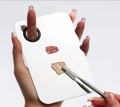 Makeup Mixing Palette,  Stainless Steel