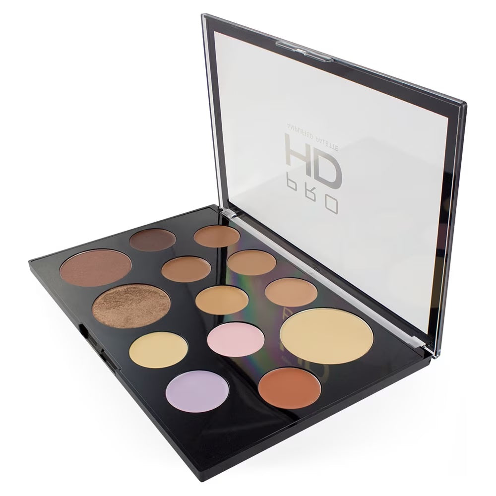 Makeup Revolution The Face Works Pro HD Amplified Palette - Dark