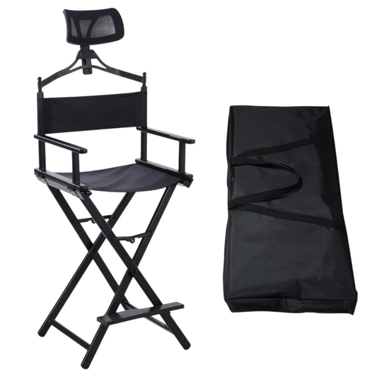 MAKEUP CHAIR WITH HEADREST + BAG