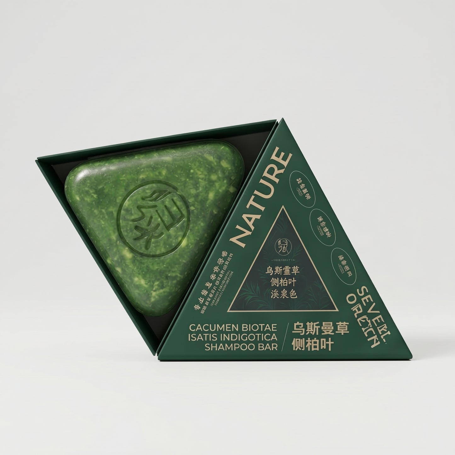 Nature Seven Green Herb Shampoo Bar -
120g