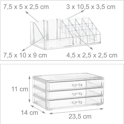 makeup organizer